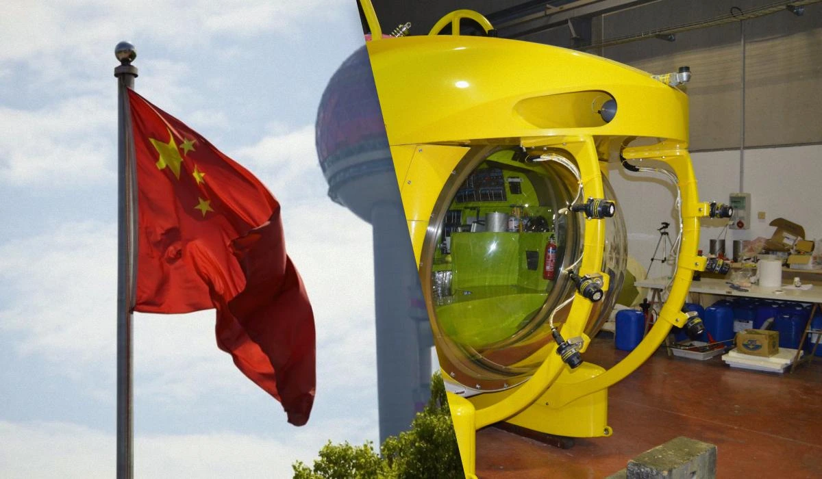 Китай готує туристичний батискаф для занурень на кілометрову глибину